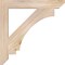 Ekena Millwork Imperial Slat Smooth Bracket, Douglas Fir, 3 1/2"W x 28"D x 28"H BKT04X28X28IMP06SDF - alternate 3